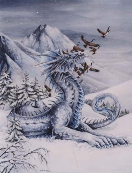 Дракон зима
