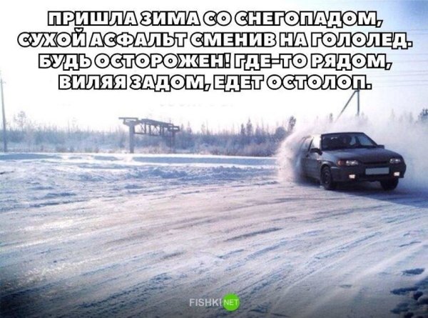 Пришла зима со Снегопадом