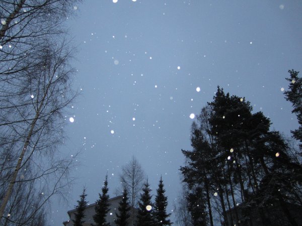 Снег Эстетика