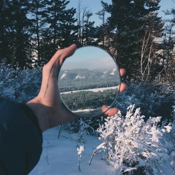 Эстетика зимы человек