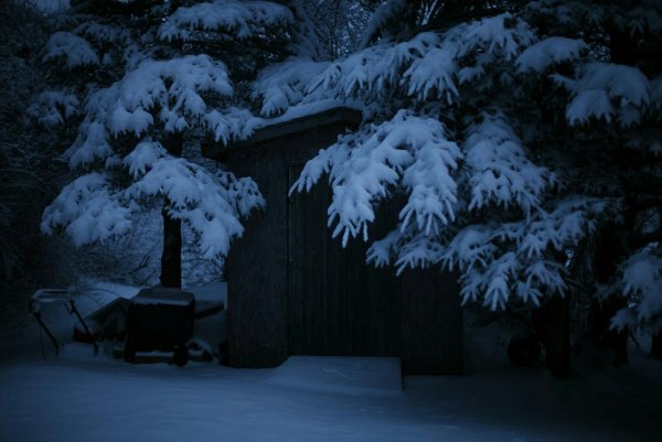 Зима Эстетика ночь