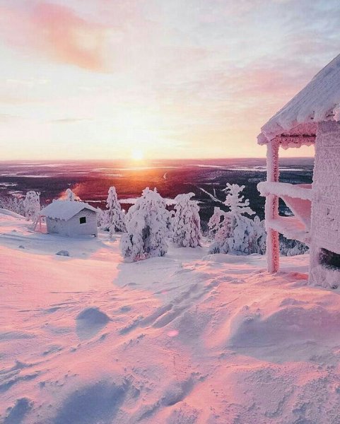 Снег Эстетика