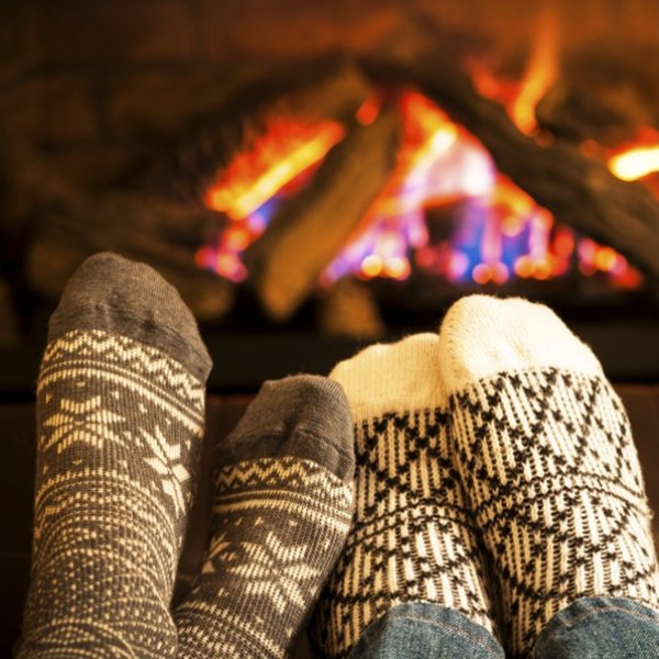 Теплые уютные носочки