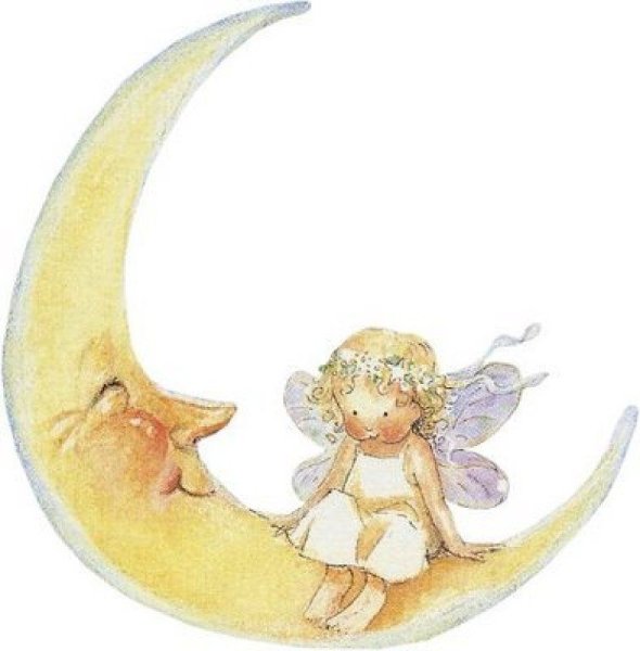 Ангелочек на месяце