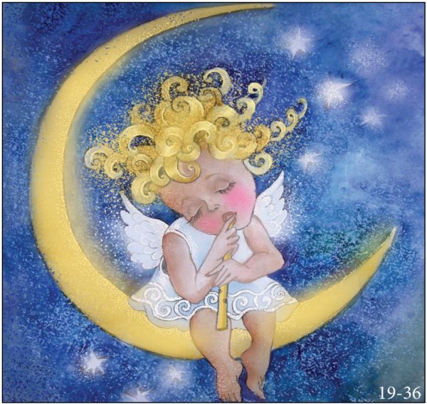 Ангел на месяце