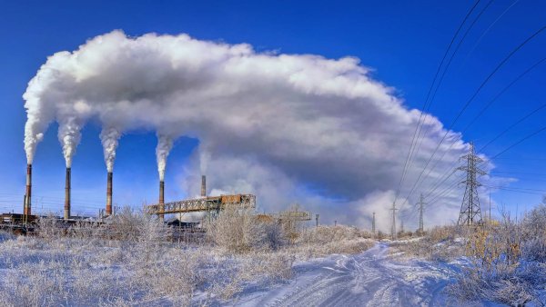 Загрязнение воздуха зимой