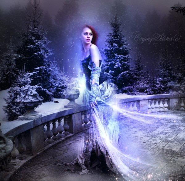 Снежная Королева фотоарт