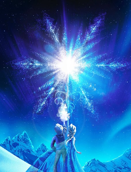 Холодное сердце Эльза колдует