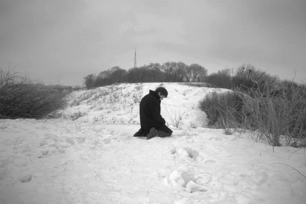 Одинокий зимой