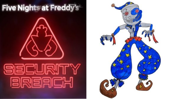 Картинки АНИМАТРОНИКА Луны