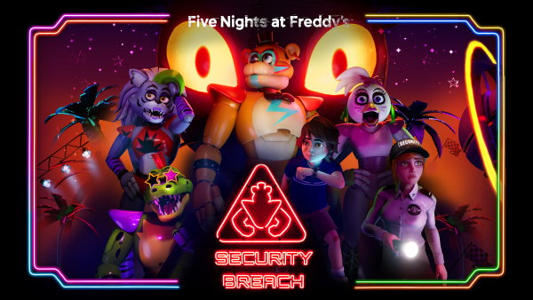 FNAF 9 Security Breach ps4 диск