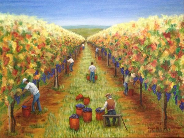 Осенний сбор урожая