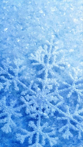 Зима снежинки