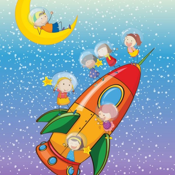 Путишествие в космос на ракета