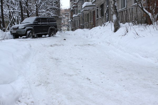 Снежный двор