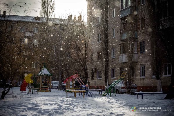 Зима во дворе