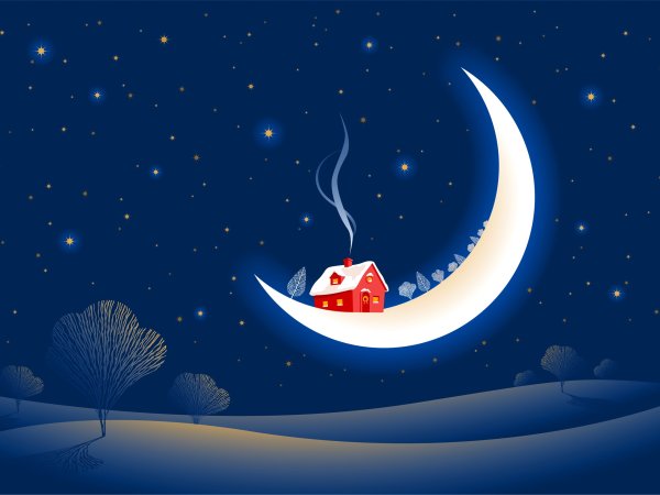 Полумесяц сказочный