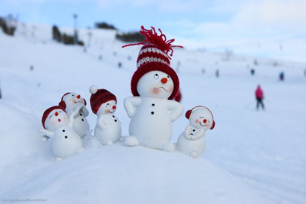 Креативный Снеговик