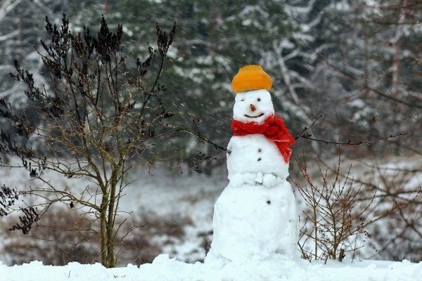 Лежачий Снеговик