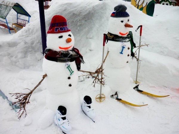 Оригинальный Снеговик