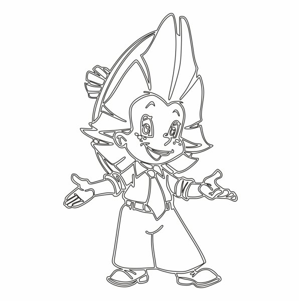 Незнайка раскраска