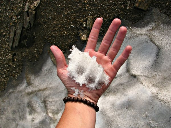 Снег в ладошках