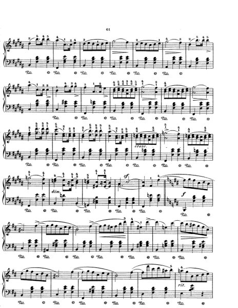 Вальс номер 10 Шопен