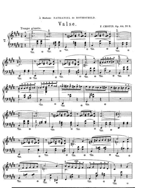 Фредерик Шопен. Waltz op 64 no 2