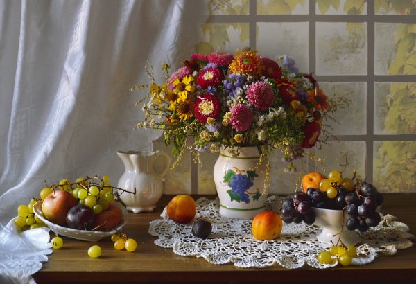 Красивый осенний натюрморт