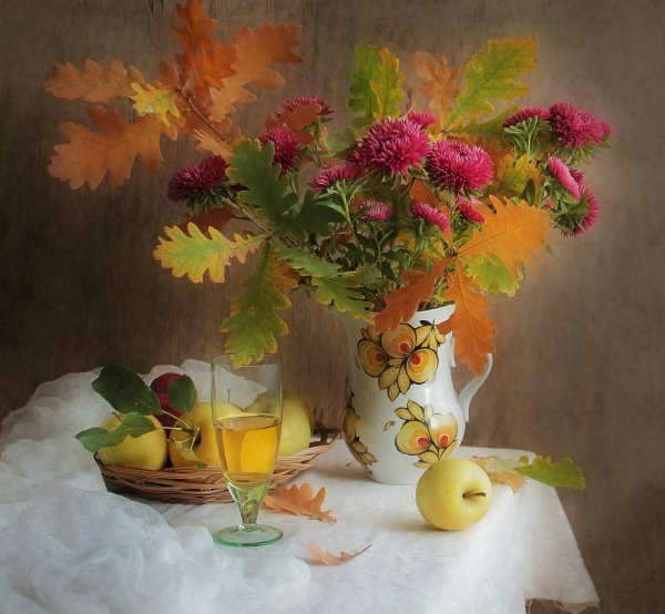Анатолий лилуцин натюрморт осень