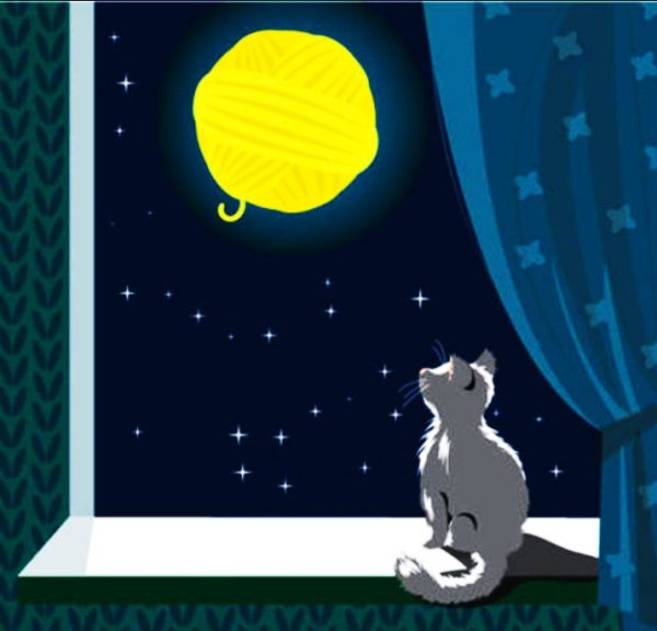 Сказочное изменение облика Луны