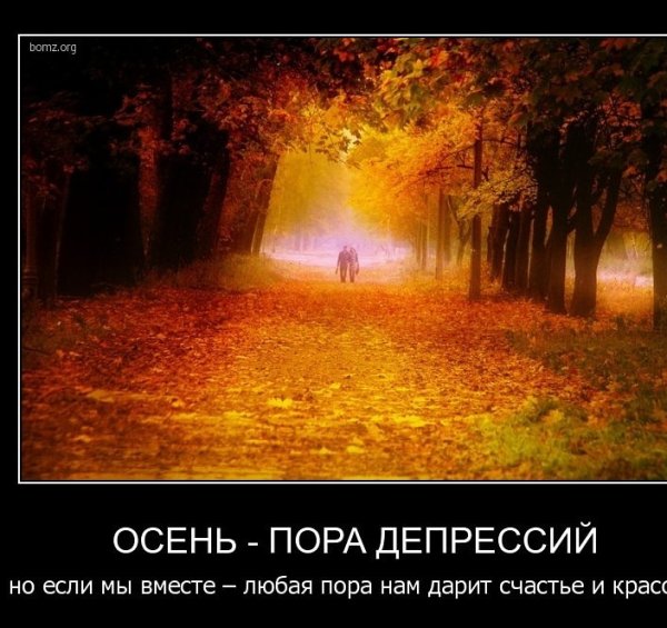 Демотиваторы про осень