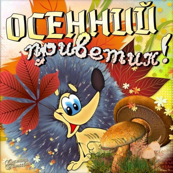 Осенний приветик