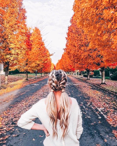 Осень волосы