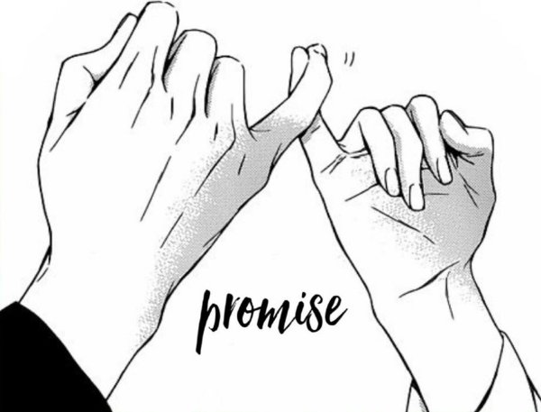 Держатся за мизинцы