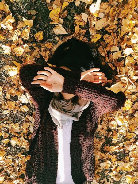 Осень на аву для девушек