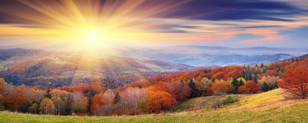 Красивые осенние обложки для фейсбука