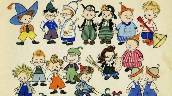 Художник из Незнайки в Солнечном городе