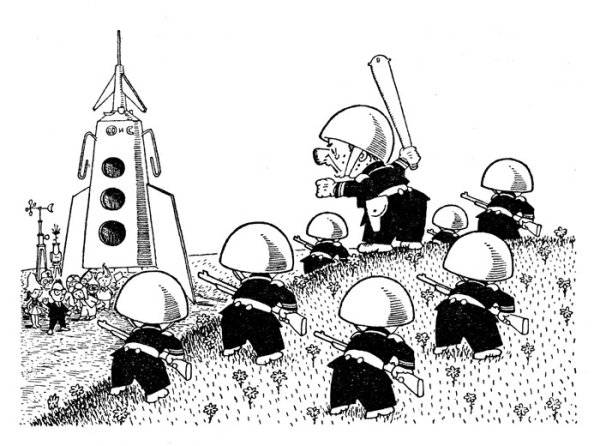 Незнайка на Луне полицейские это бандиты