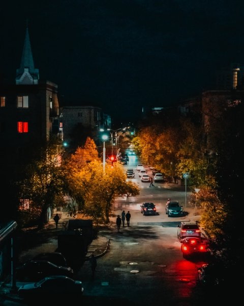 Осень в городе