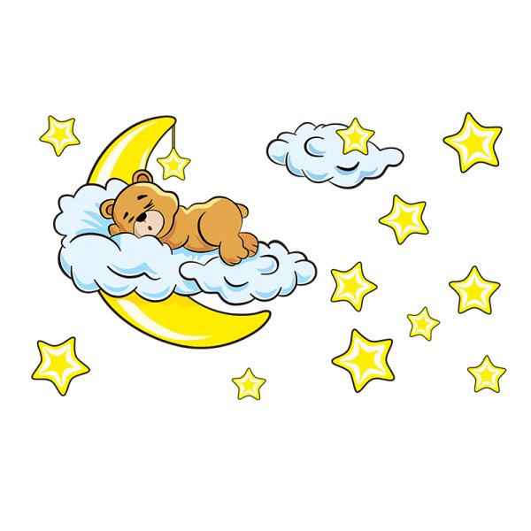 Мишка на Луне