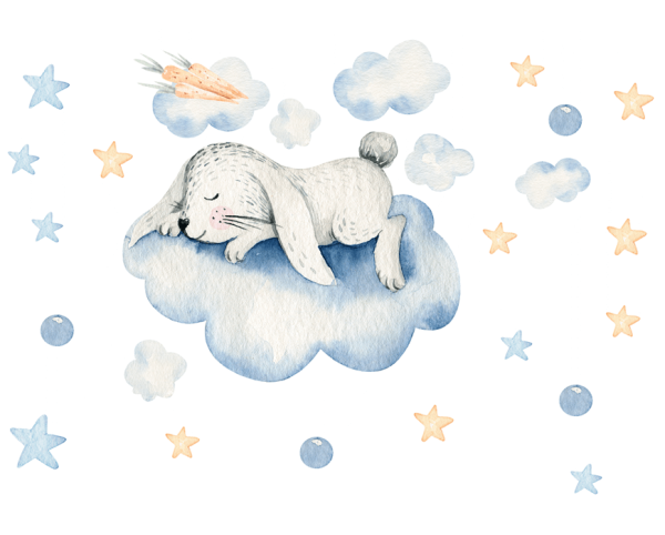 Медвежонок на облаке