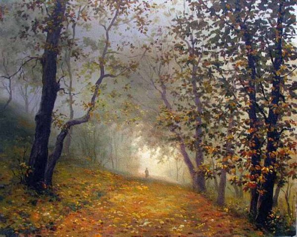 Осенний пейзажи Евгений Бурмакин