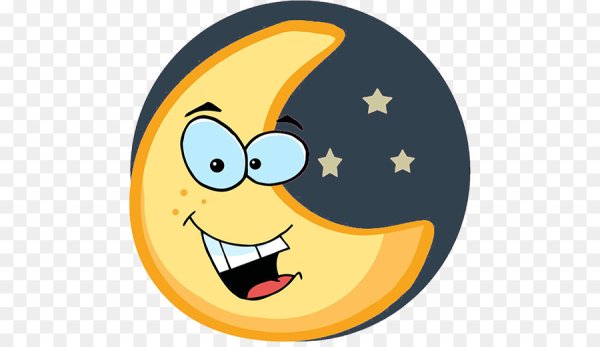 Маска Луна для детей