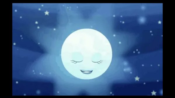 Луна анимация
