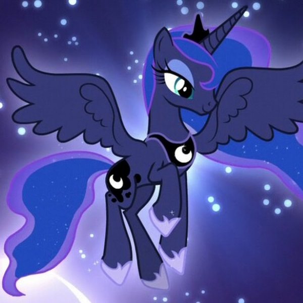 Луна пони кадры