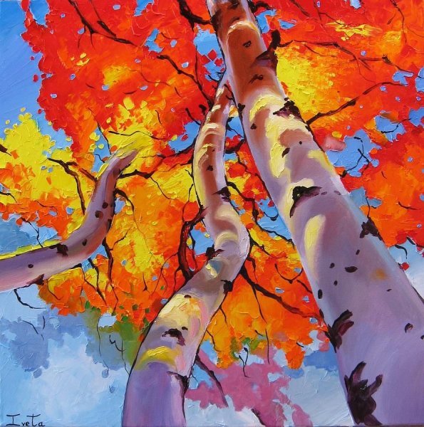 Художник Иван АЛИФАН осеннее