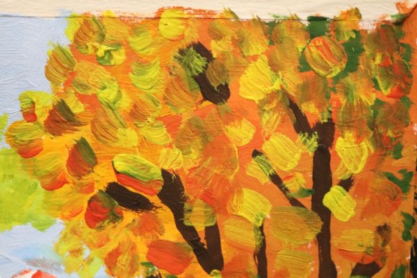 Техники рисования мазками