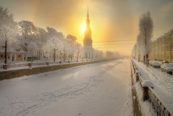 Зимний Павловск Эдуард Гордеев