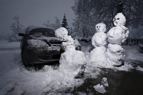 Зимние приколы